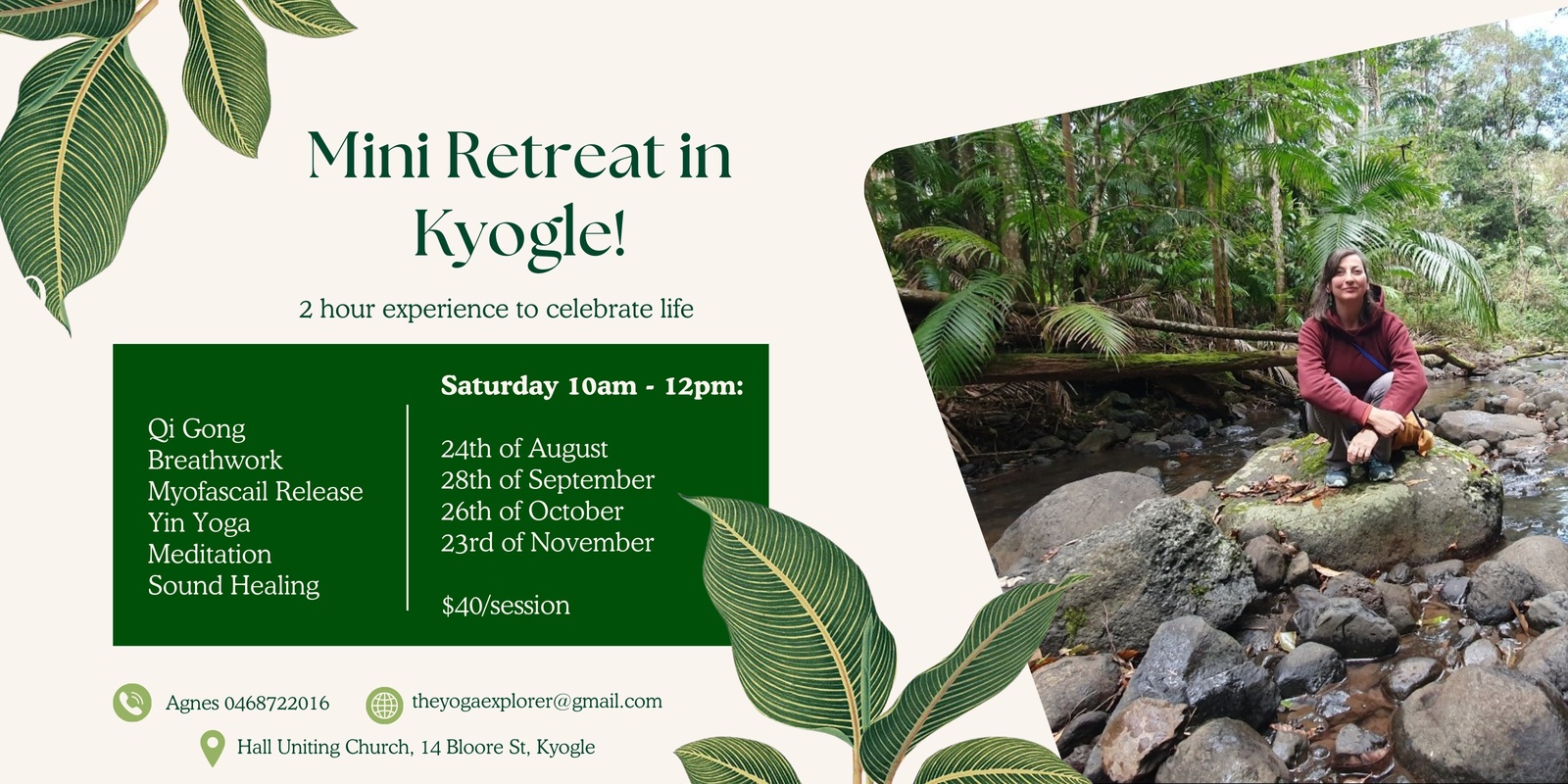 Banner image for Mini Retreat in Kyogle!