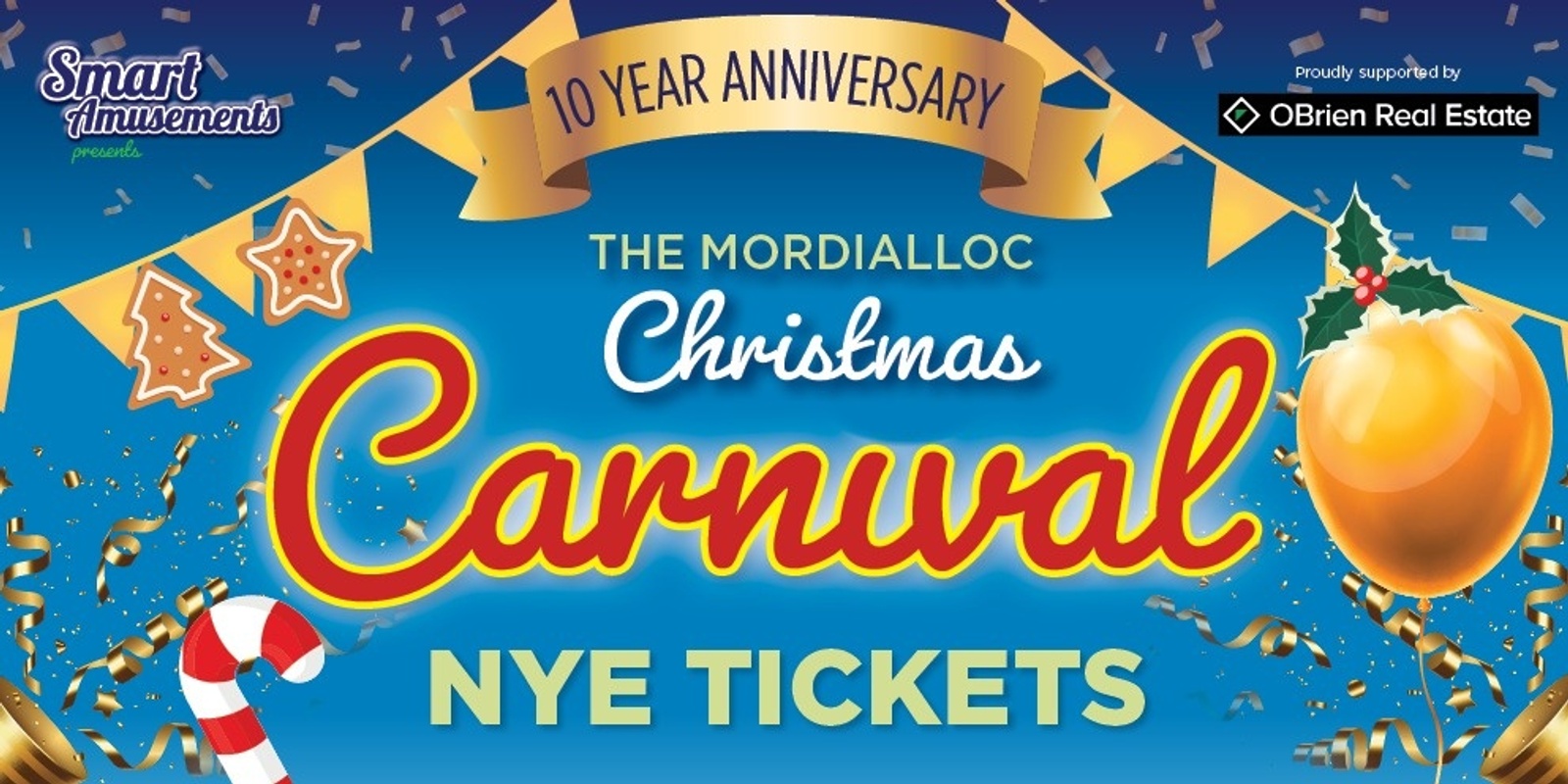 Banner image for Mordialloc Christmas Carnival NYE