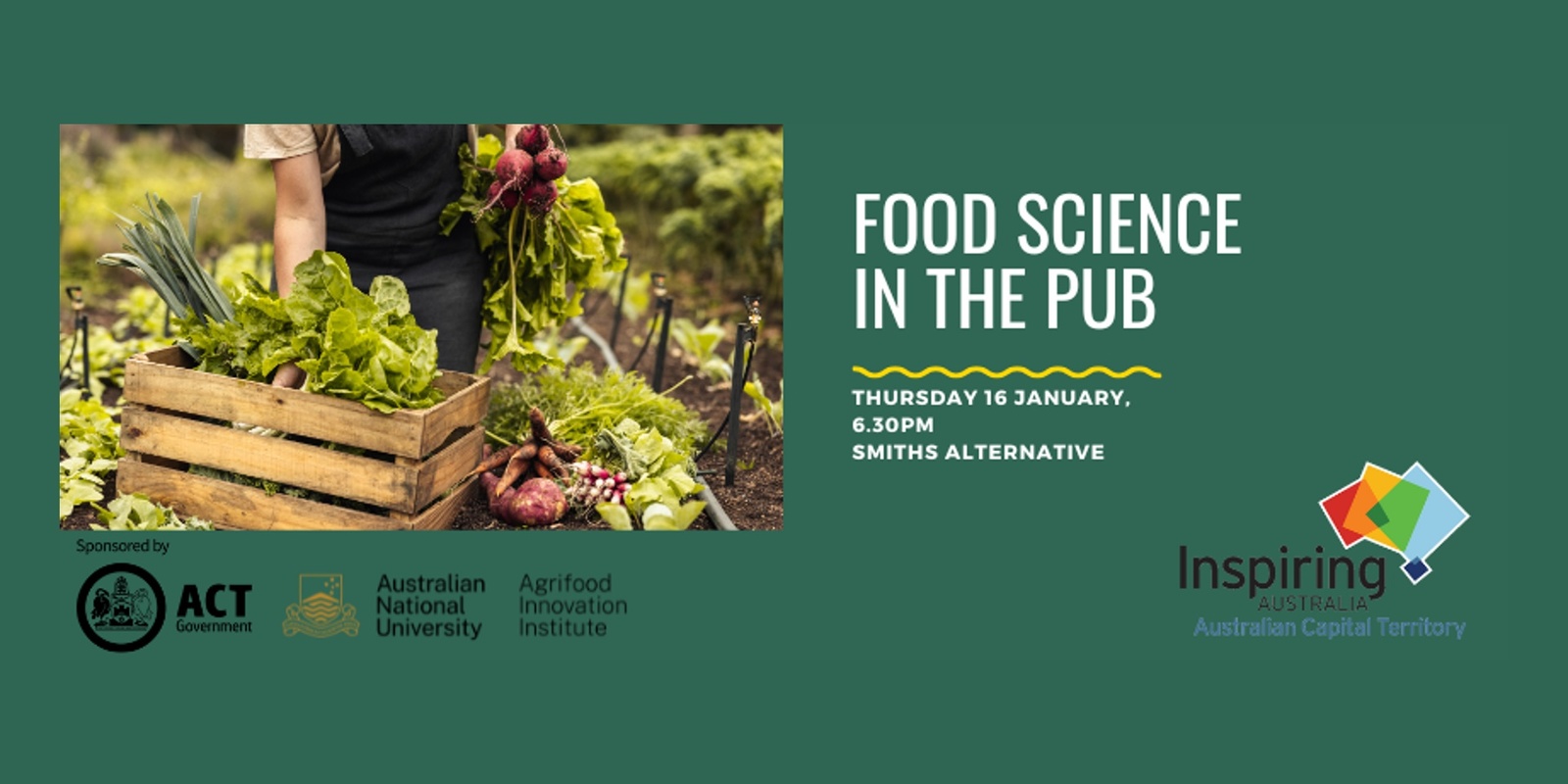 Banner image for Food Science in the Pub - January 16th 2025 