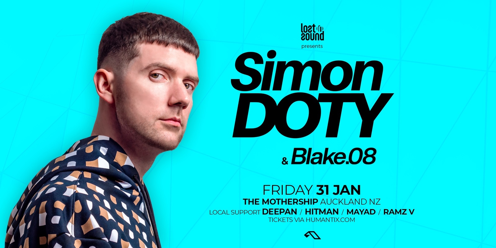 Banner image for Simon Doty + Blake.08 [Anjunadeep]