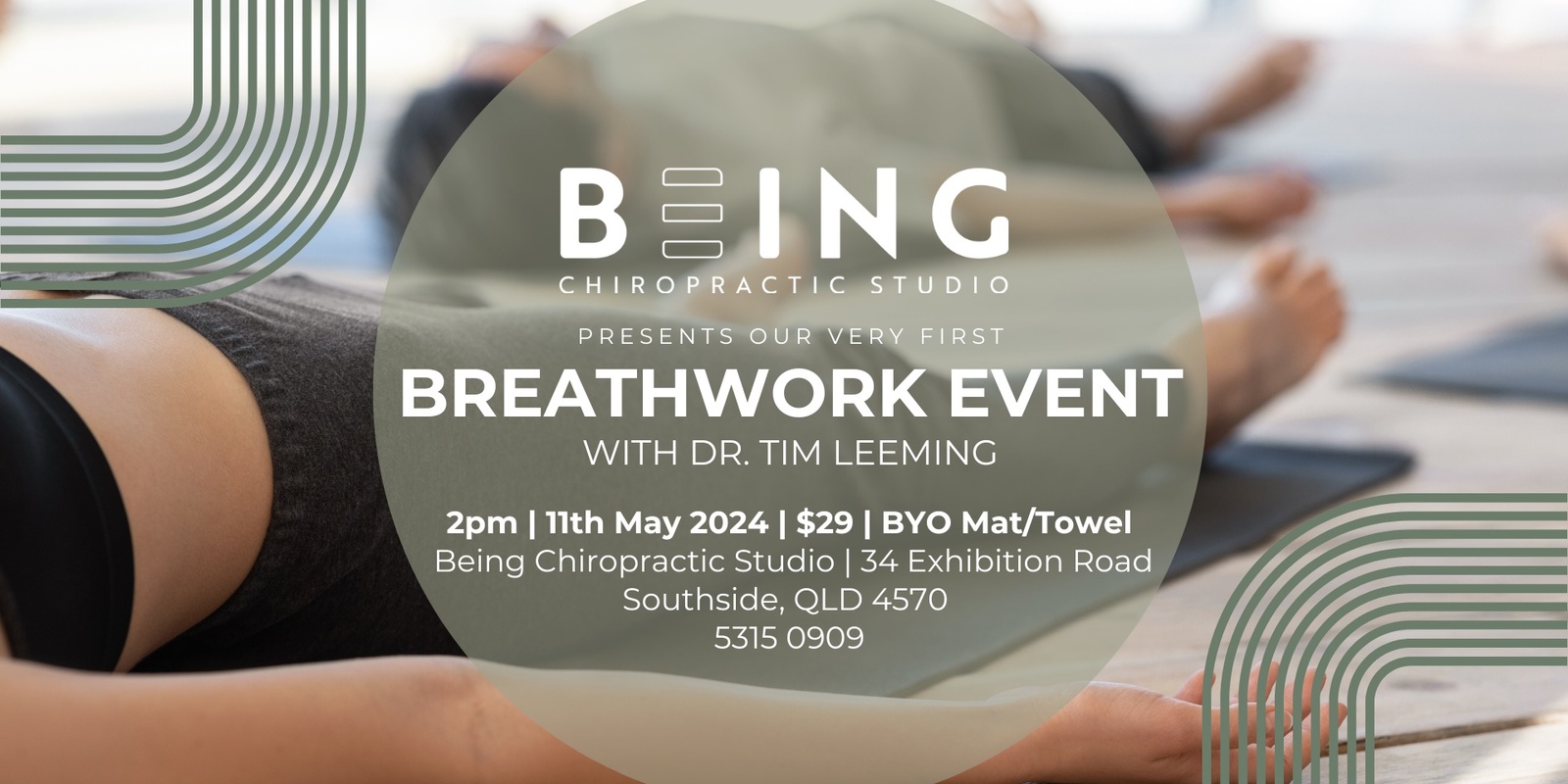 Banner image for Being Chiropractic Studio's Breathwork Event