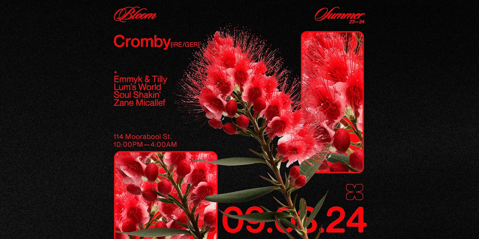 Banner image for Bloom ▬ Cromby [IRE/GER]