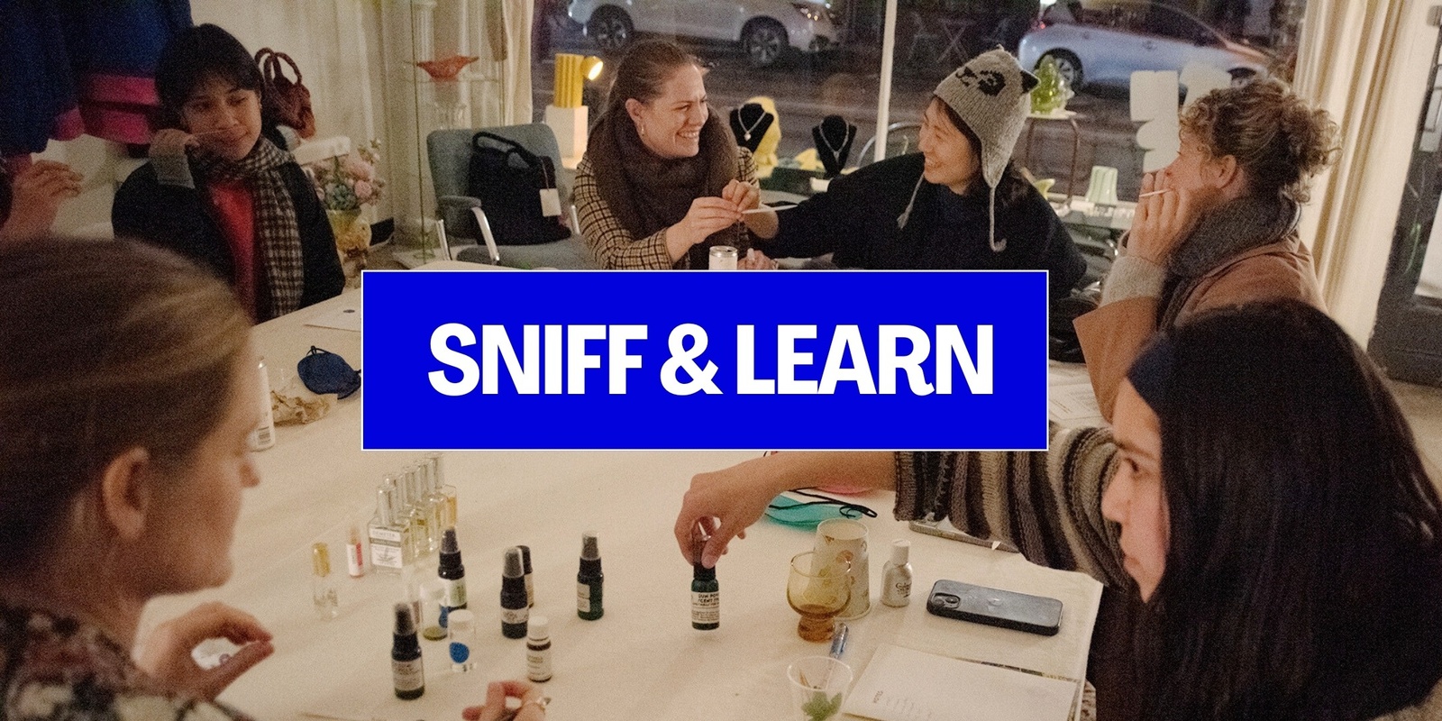 Banner image for Sniff & Learn Workshop Presented by Smell Art