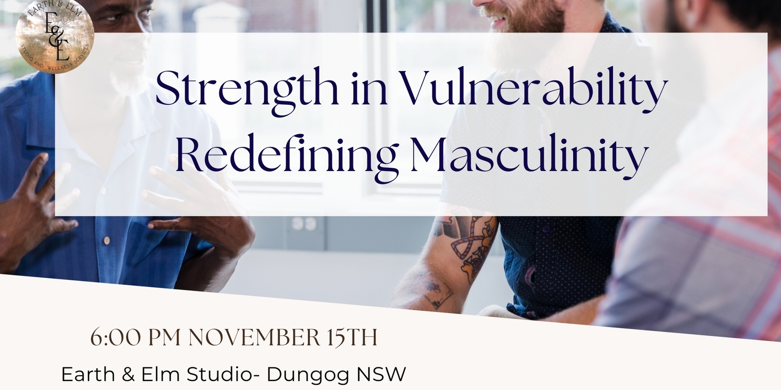 Banner image for Strength in Vulnerability: Redefining Masculinity