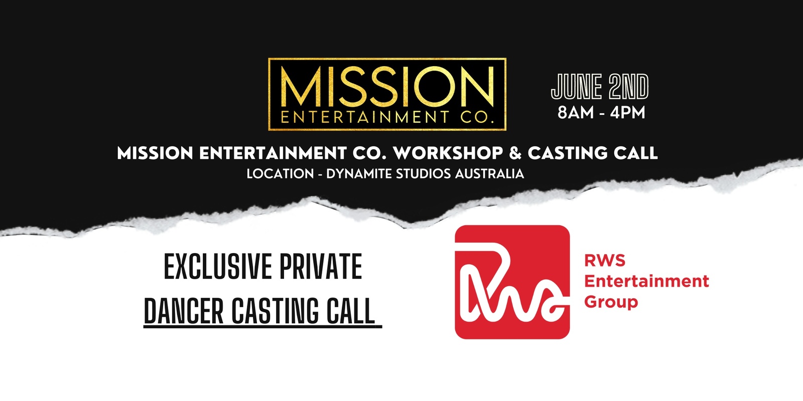 Banner image for Mission Ent Co. in collaboration with RWS