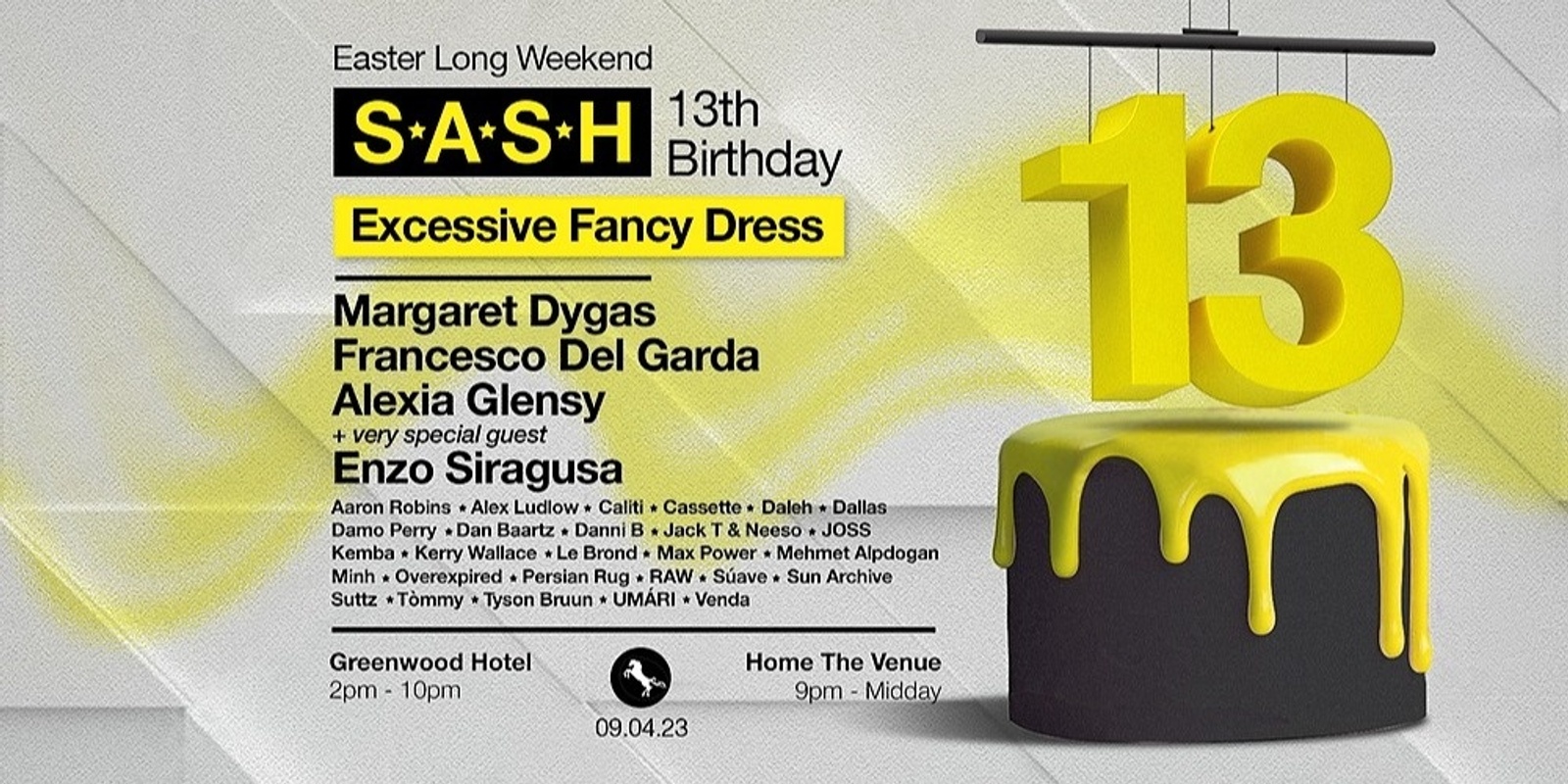 Banner image for ★ S*A*S*H 13th Birthday ★ Easter Long Weekend ★ Excessive Fancy Dress ★