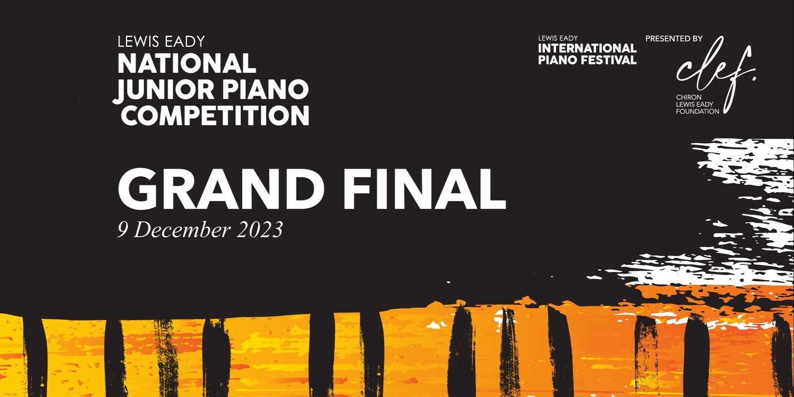 Banner image for LEWIS EADY NATIONAL JUNIOR PIANO COMPETITION | GRAND FINAL