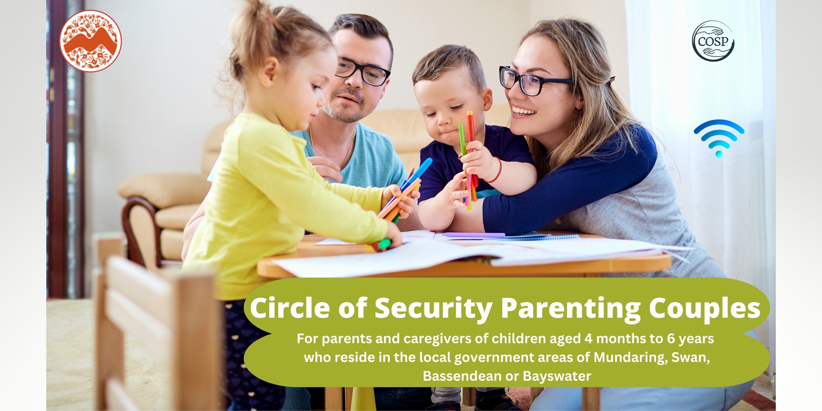 Banner image for CIRCLE OF SECURITY PARENTING - COUPLES - ONLINE PLATFORM