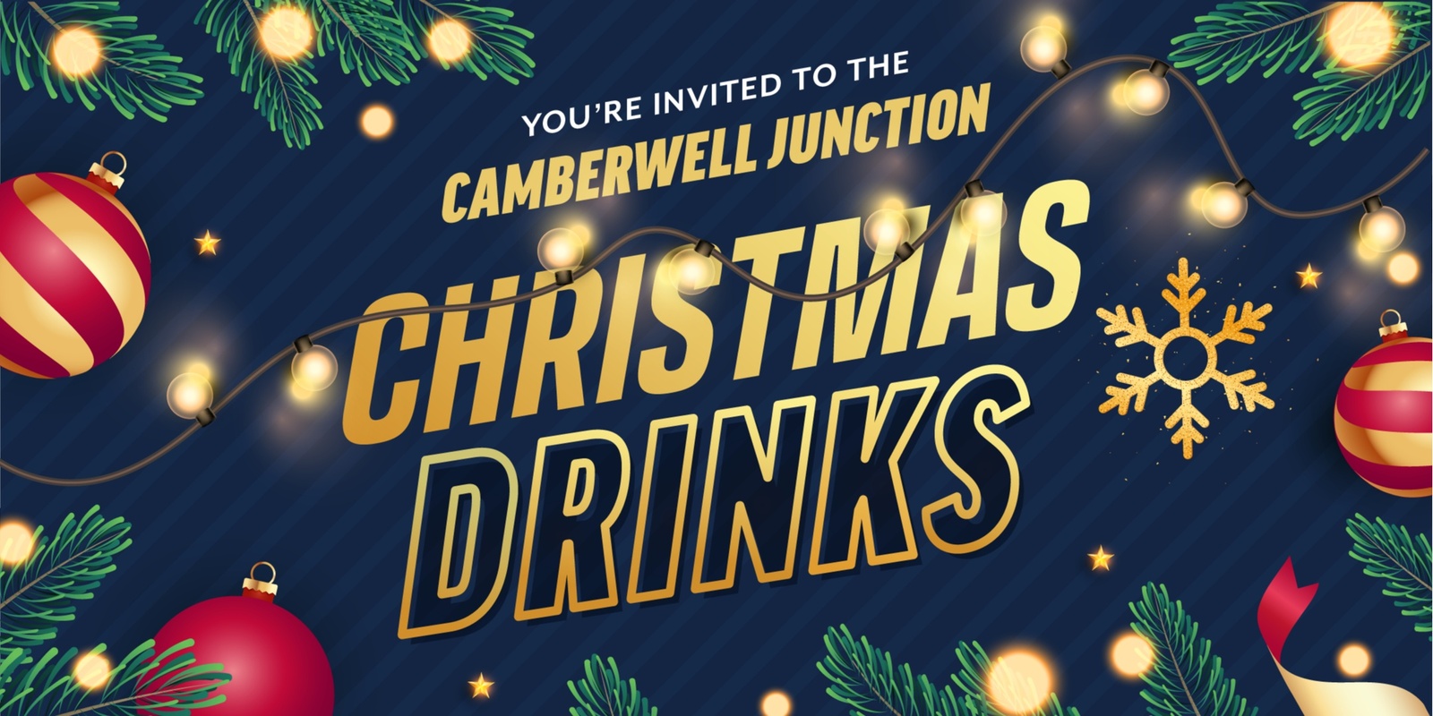 Banner image for Camberwell Junction Christmas drinks