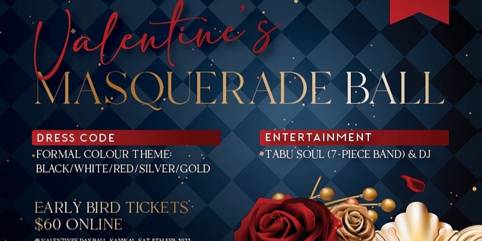 Banner image for Valentines Day Masquerade Ball