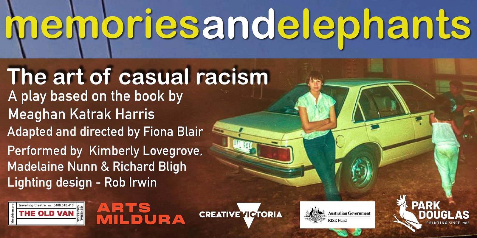 Banner image for Memories and Elephants: The Art of Casual Racism