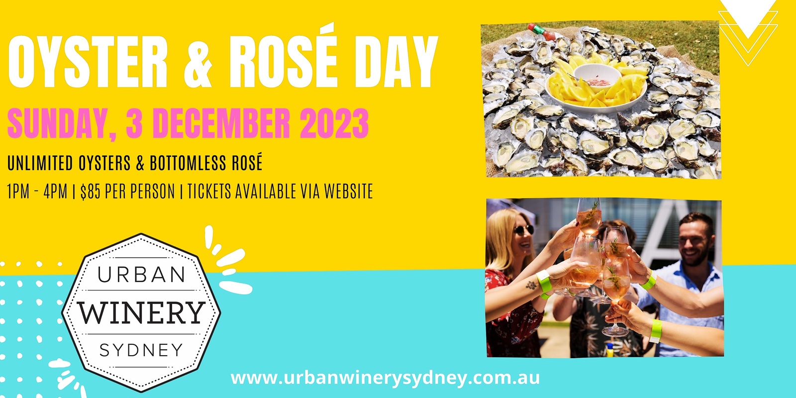 Banner image for Unlimited Oyster & Bottomless Rosé Day 2023