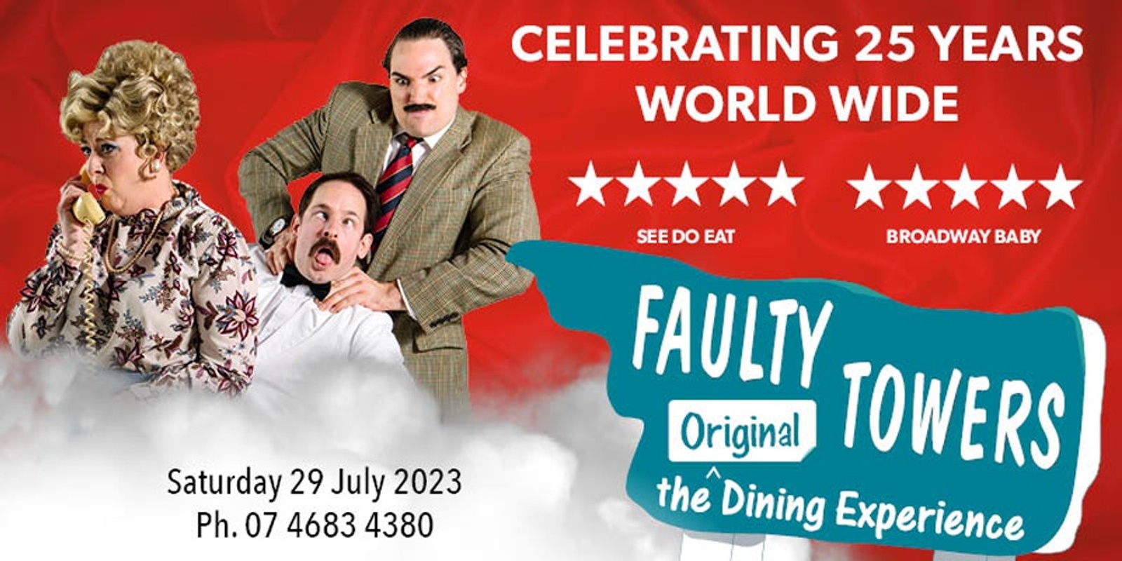 Banner image for Faulty Towers 2023