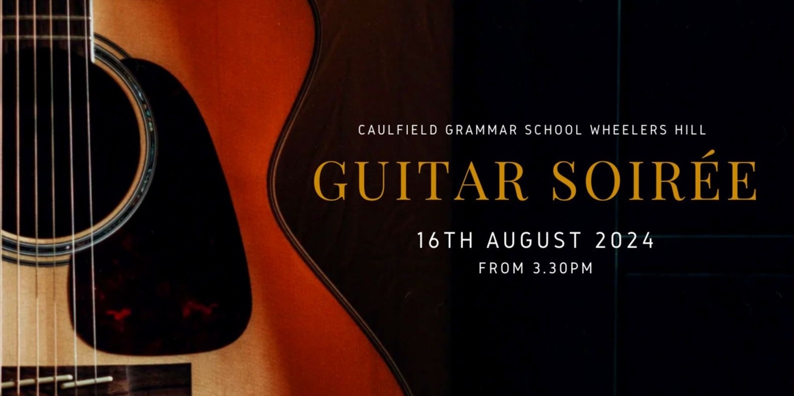 Banner image for Wheelers Hill Guitar Soiree (Secondary) Term 3 2024