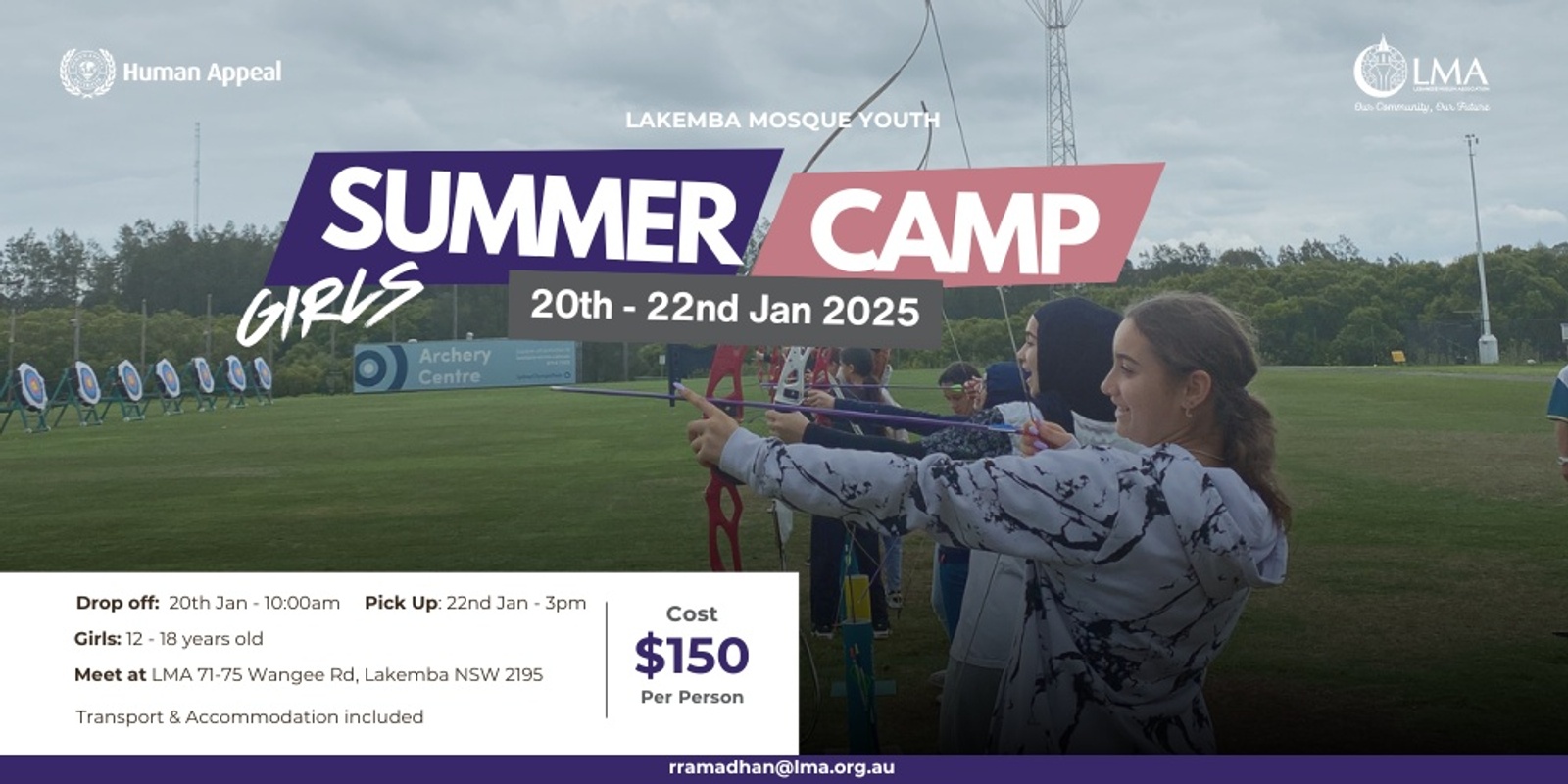 Banner image for Girls Summer Camp