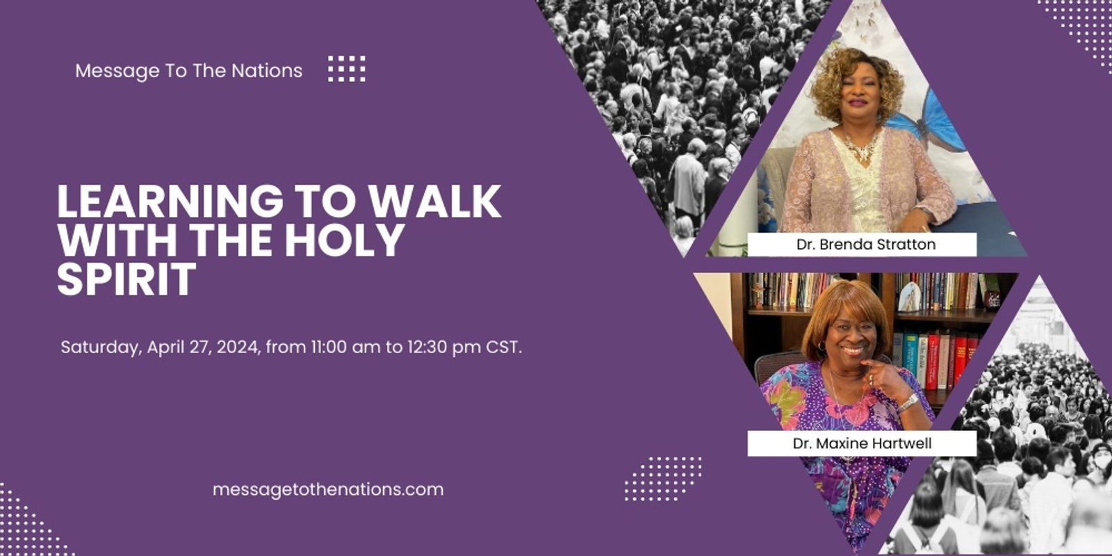 Banner image for  Learning to Walk with the Holy Spirit