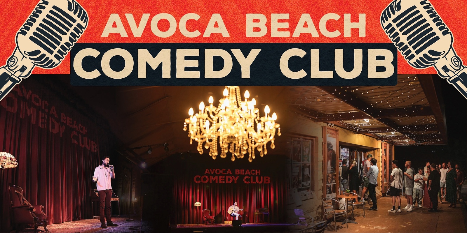 Banner image for Avoca Beach Comedy Club - April 2025