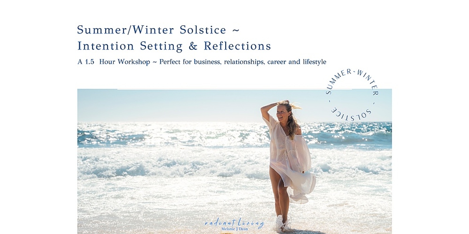 Banner image for Summer/Winter Solstice ~ Intention Setting & Reflections