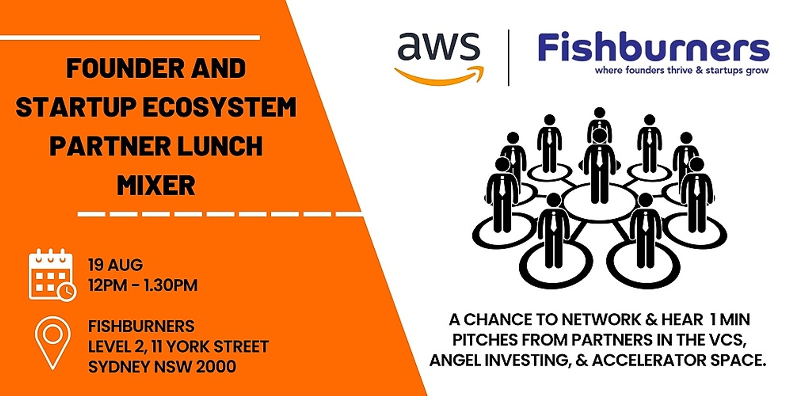 Banner image for Founder and Startup Ecosystem Partner Lunch Mixer