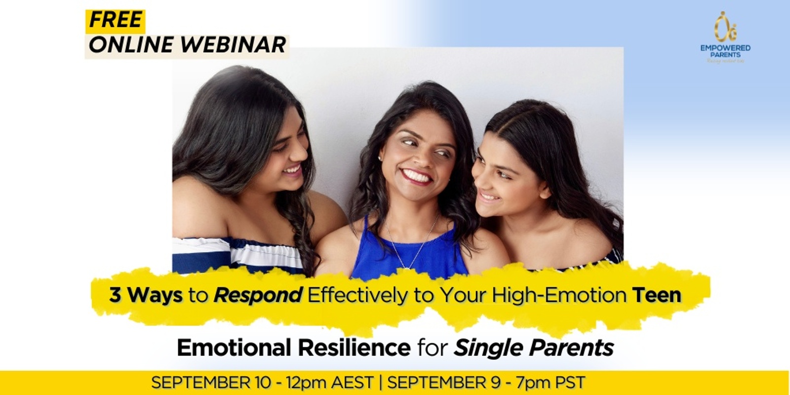 Banner image for Emotional Resilience for Single Parents