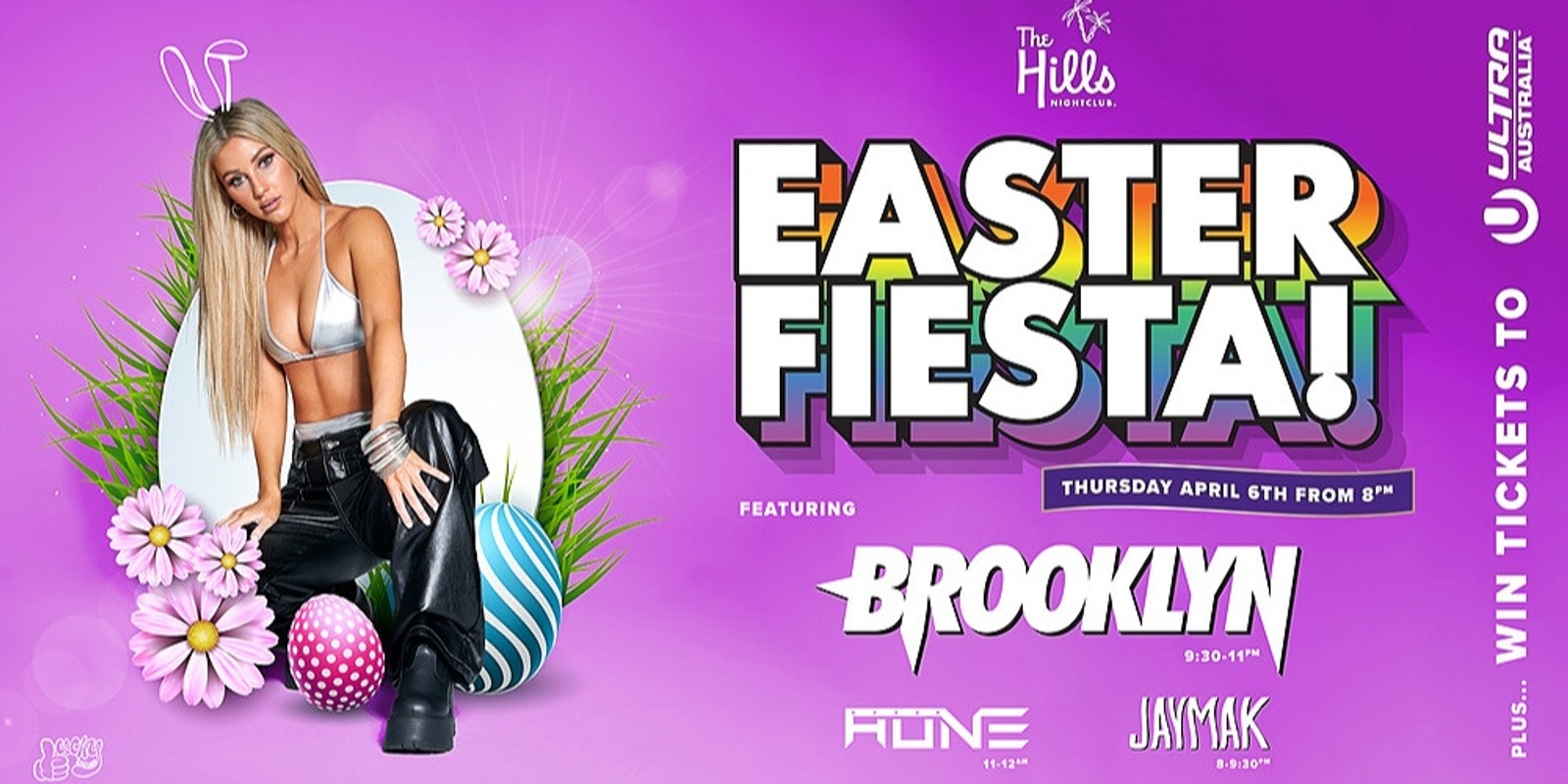 Banner image for EASTER FIESTA ft. BROOKLYN at The Hills Nightclub