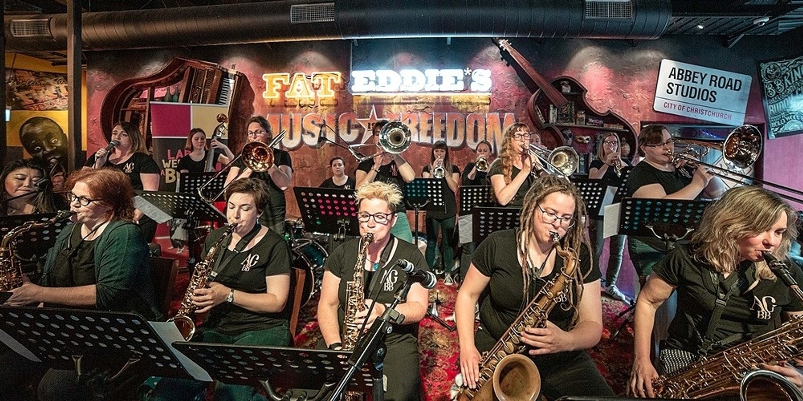 Banner image for Sunday Swing - All Girl Big Band