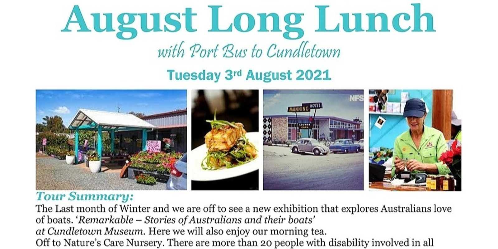 Banner image for August Long Lunch
