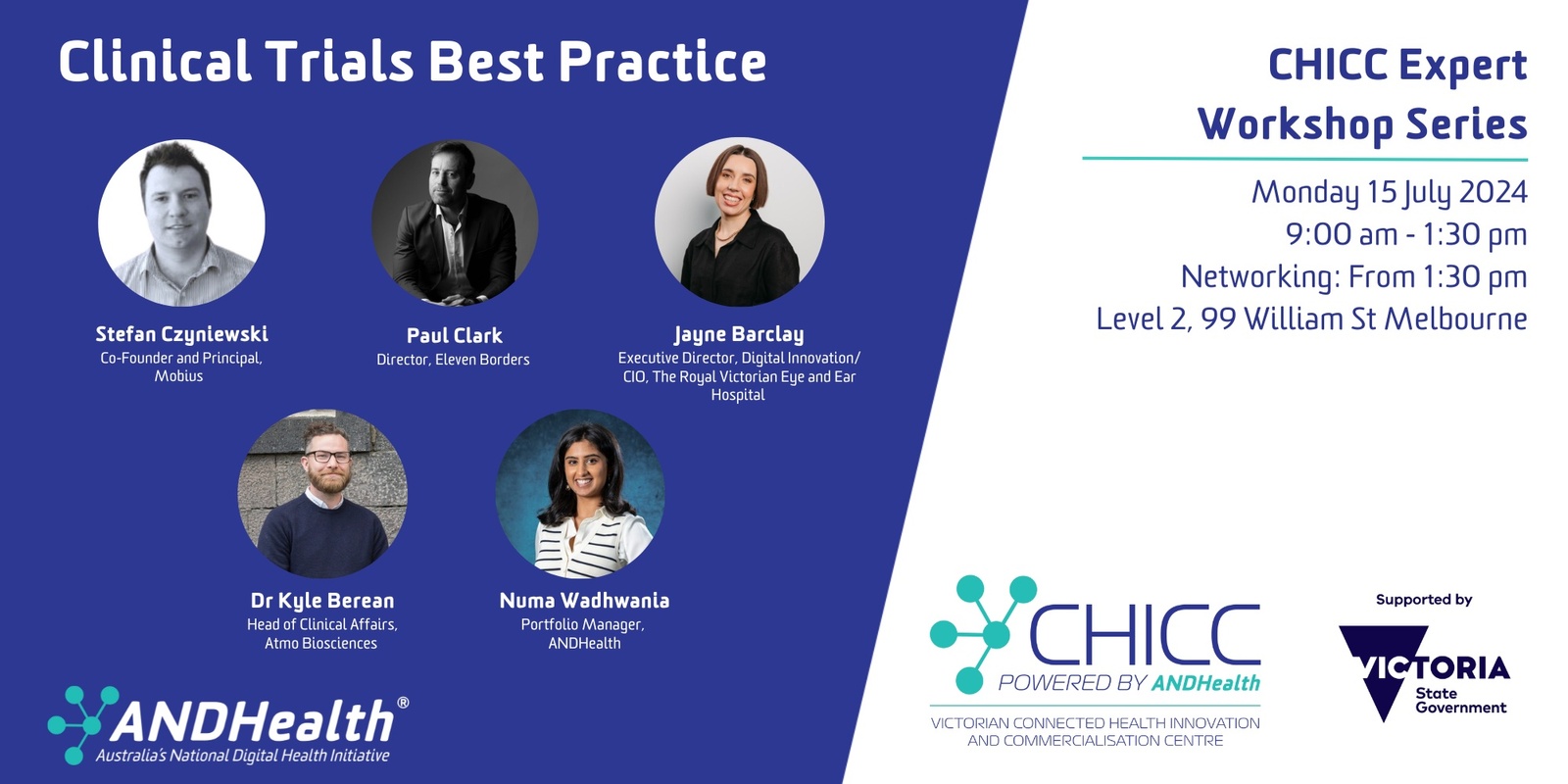 Banner image for CHICC Expert Workshop: Clinical Trials Best Practice