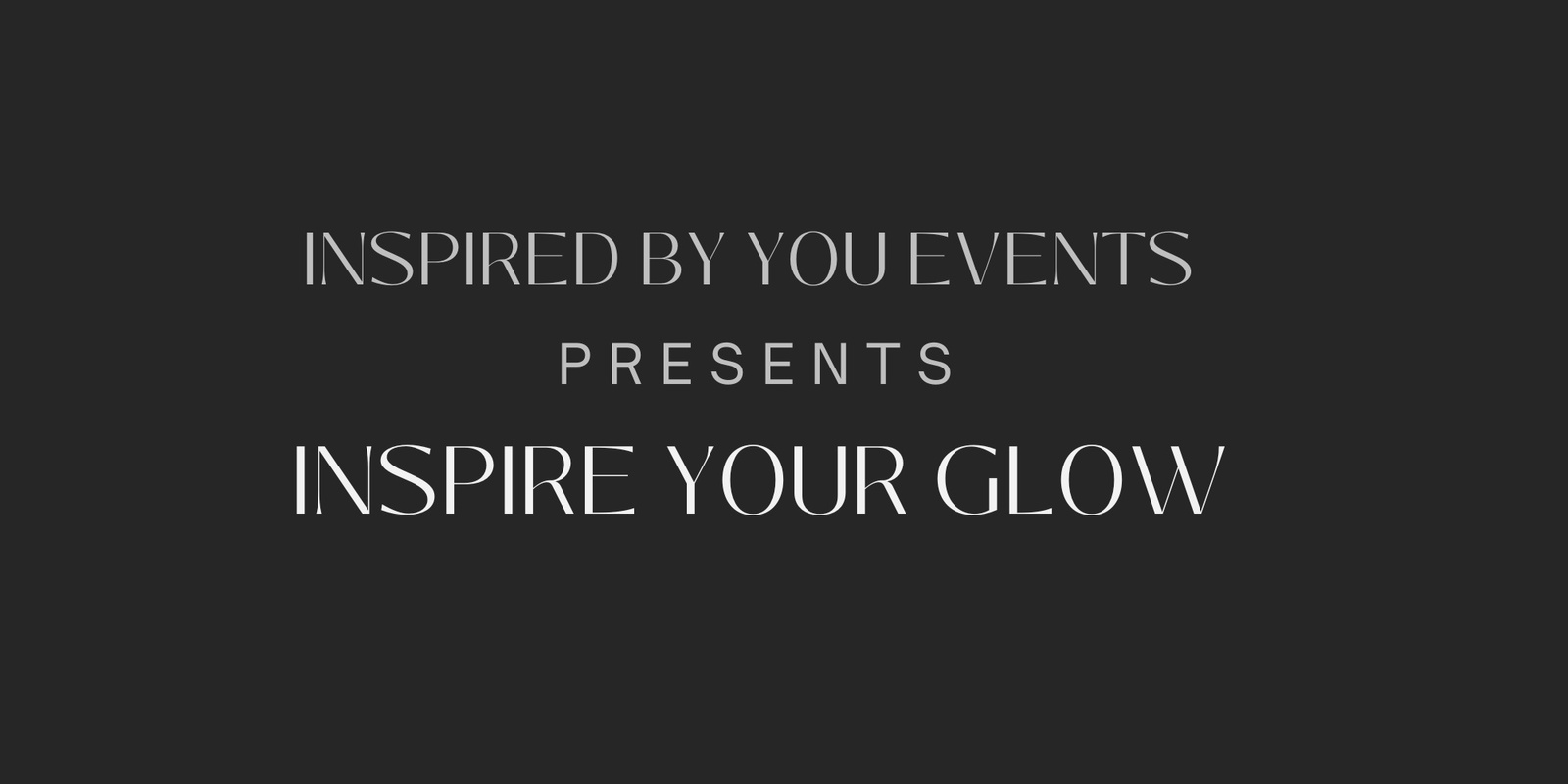 Banner image for Inspire your GLOW