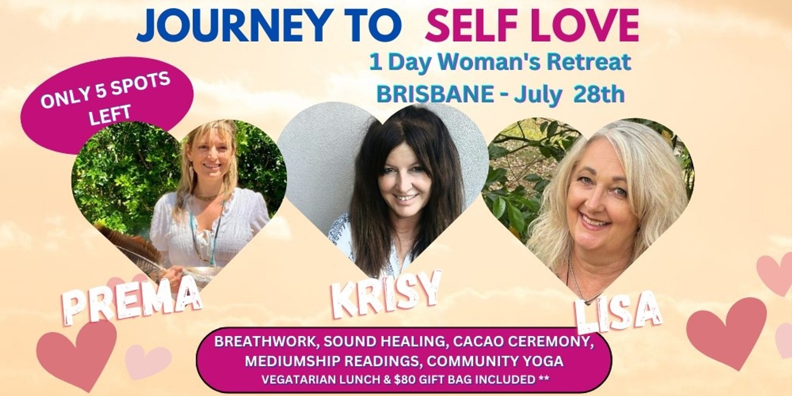 Banner image for  JOURNEY TO SELF LOVE-One day women's retreat