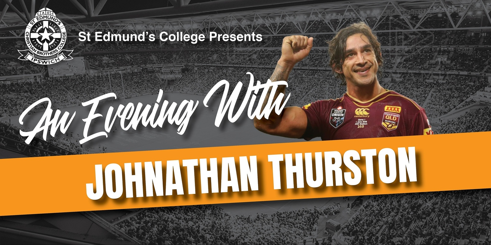 Banner image for Evening with Johnathan Thurston