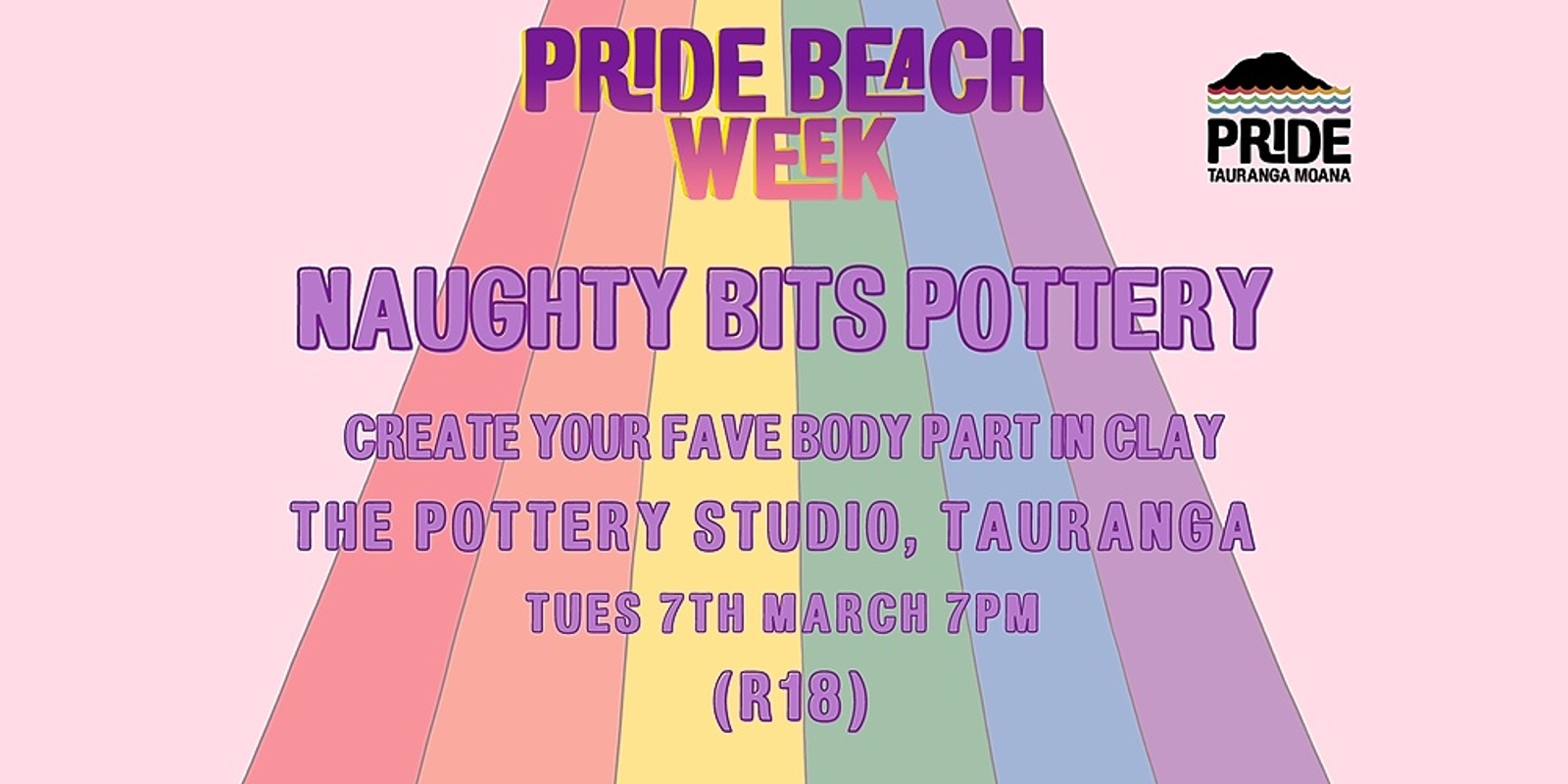 Banner image for Pride Beach Week - Naughty Bits Pottery
