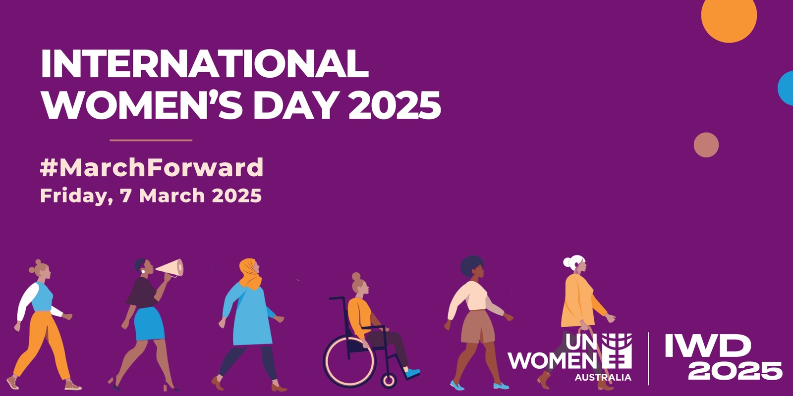 Banner image for UN Women Australia’s IWD Virtual Stream 2025