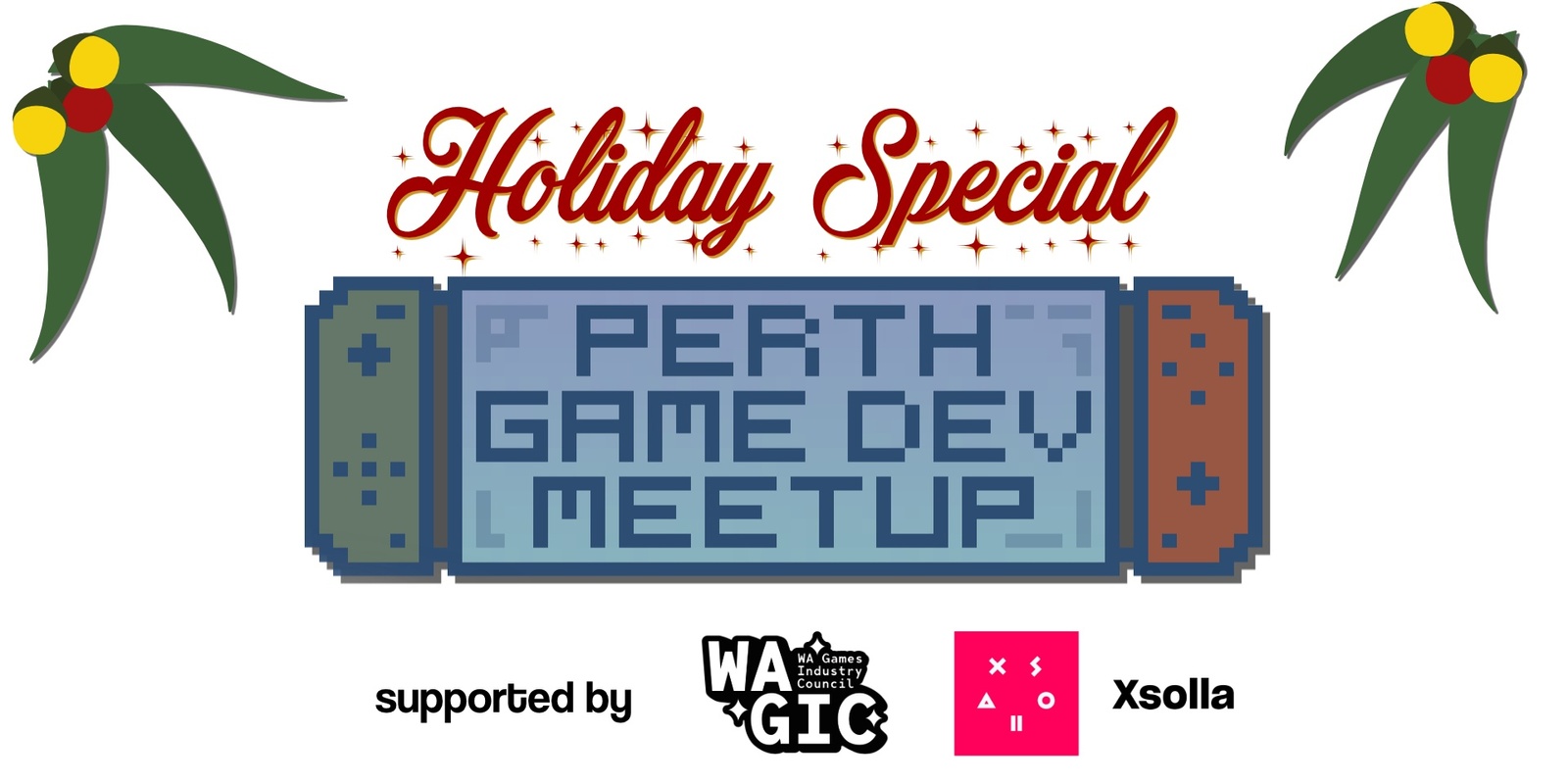 Banner image for Perth Game Dev Meetup Holiday Special