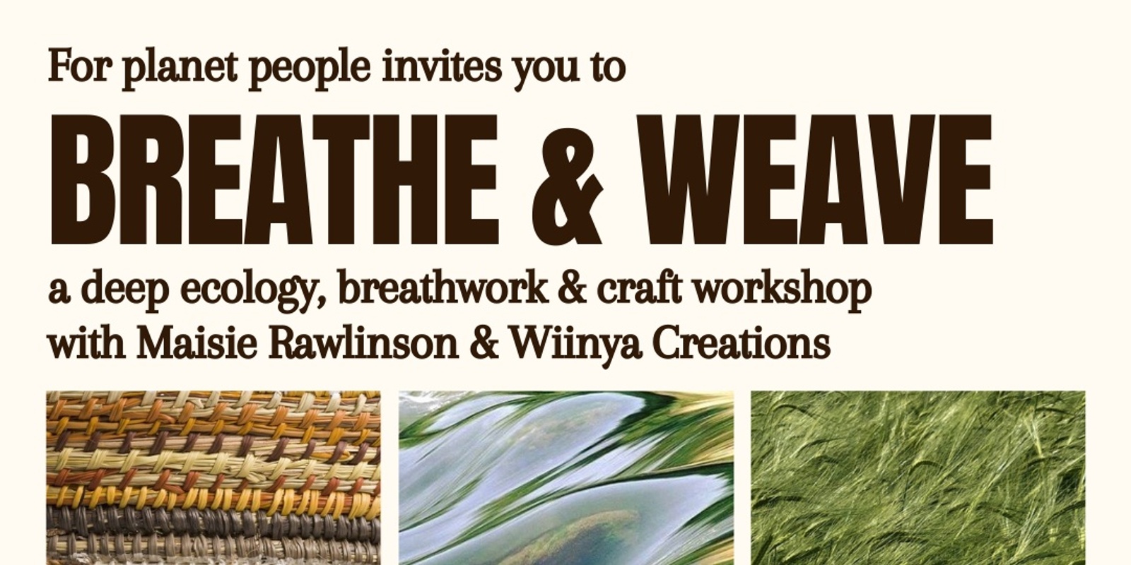 Banner image for Breathe & Weave 