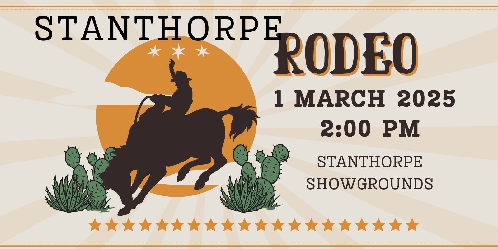 Banner image for 2025 Stanthorpe Rodeo