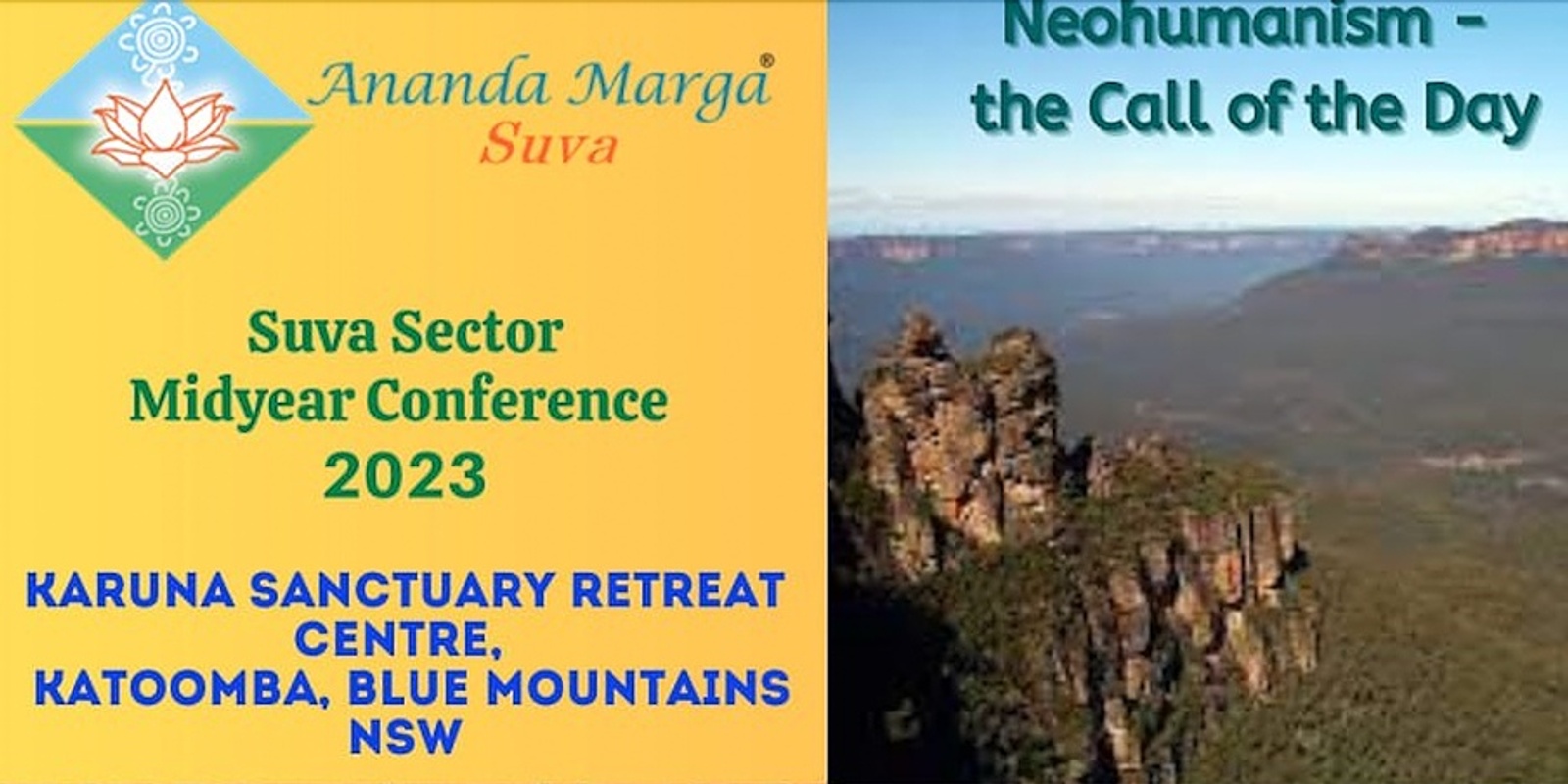 Banner image for Ananda Marga Suva MidYear Conference 2023