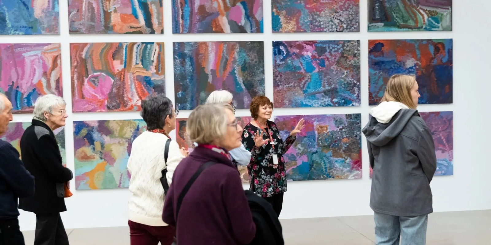 Banner image for Members exhibition tour at the NGA: Emily Kam Kngwarray