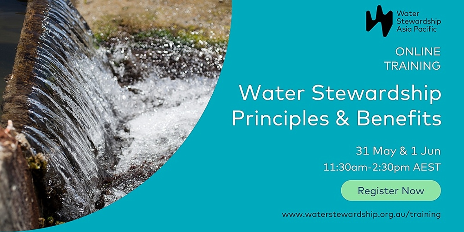 Banner image for Water Stewardship Principles and Benefits Training