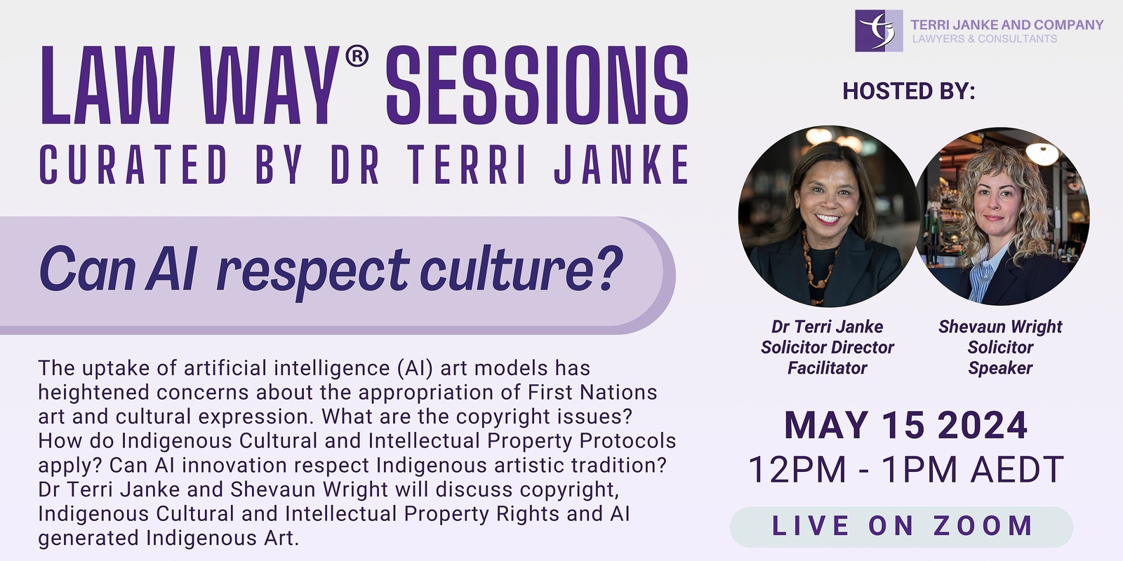 Banner image for Law Way®: Can AI respect culture?