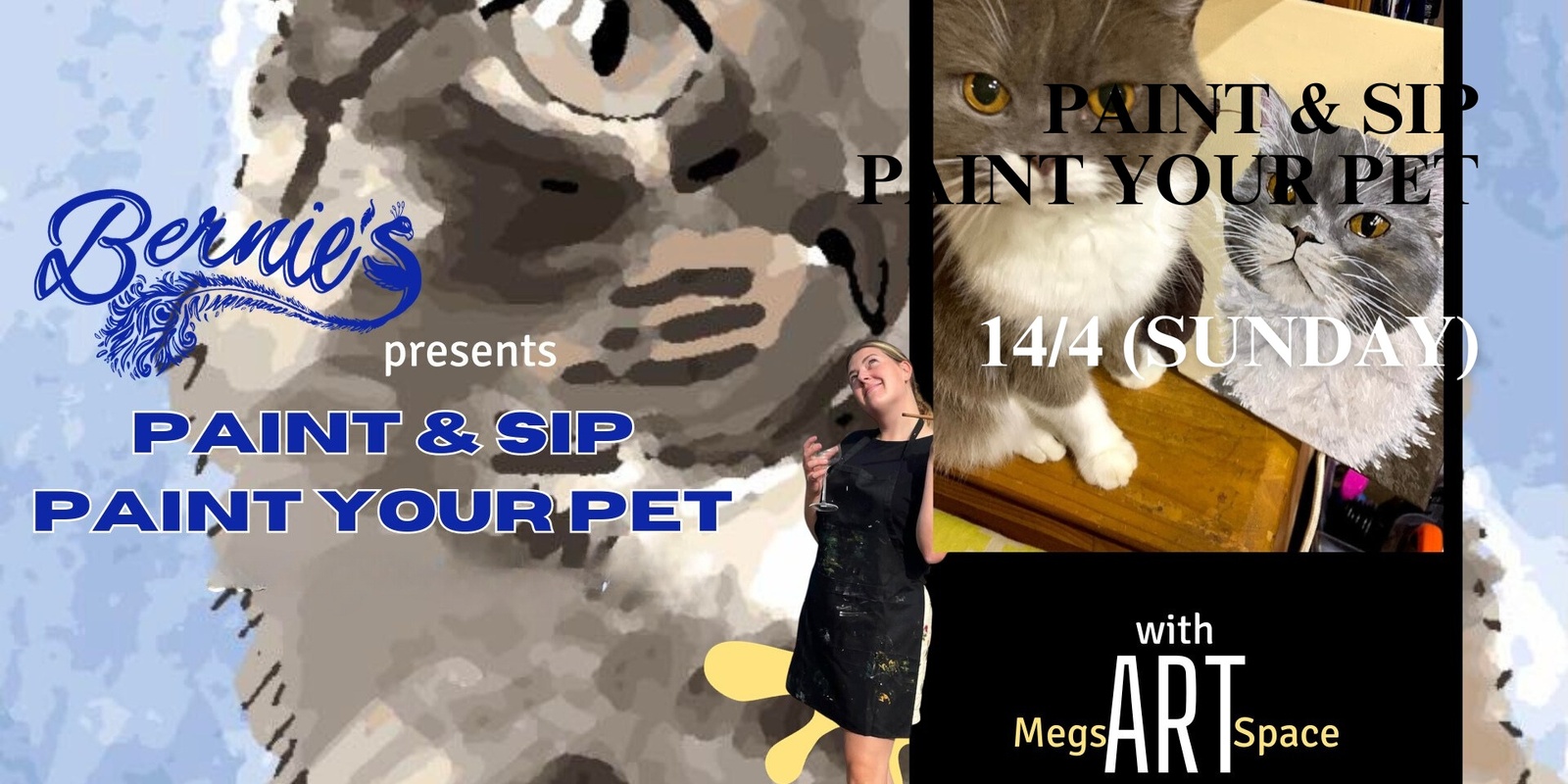 Banner image for Paint your Pet Paint & Sip Sunday