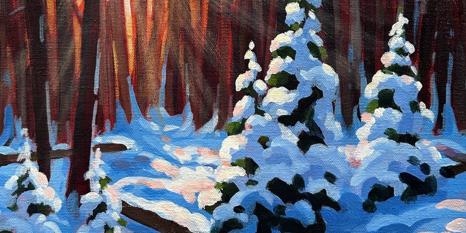 Banner image for Glowing Snow Painting Workshop with Debbie Milner-Lively