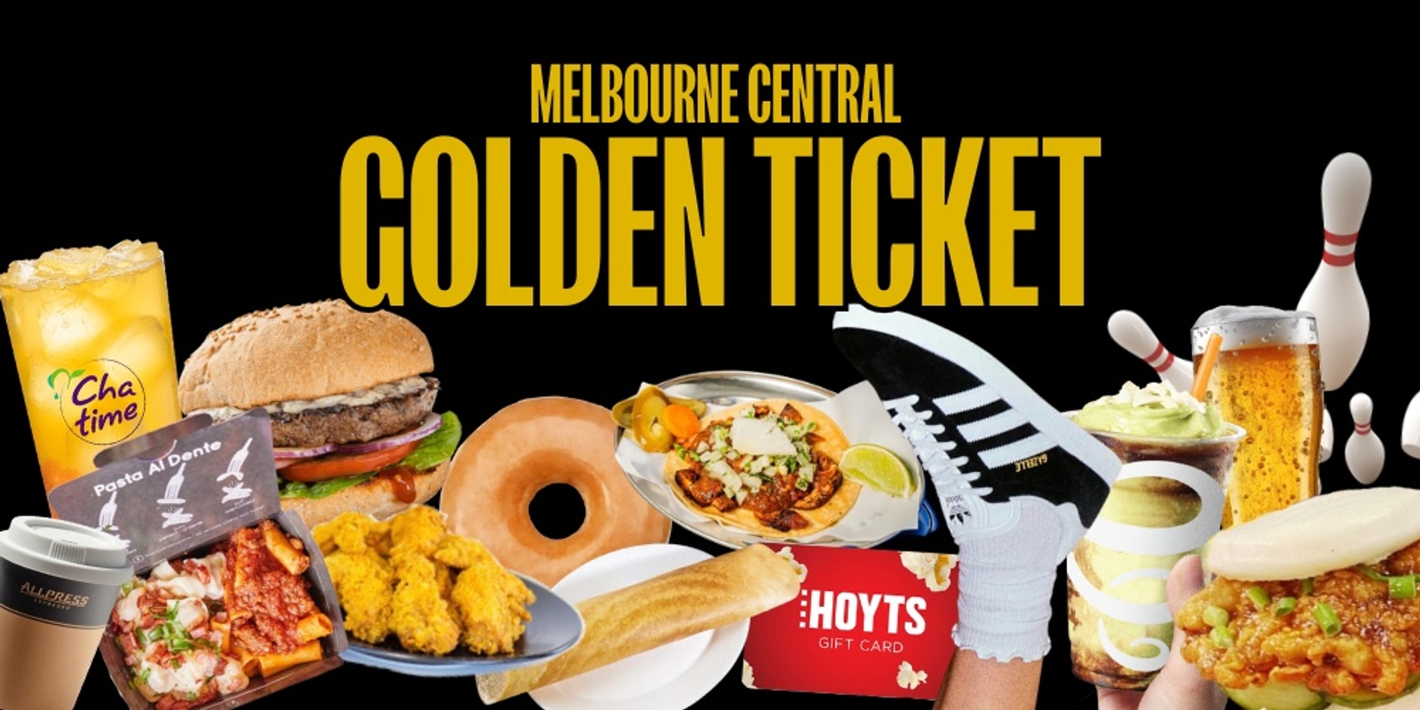 Banner image for Melbourne Central Golden Ticket - SOLD OUT