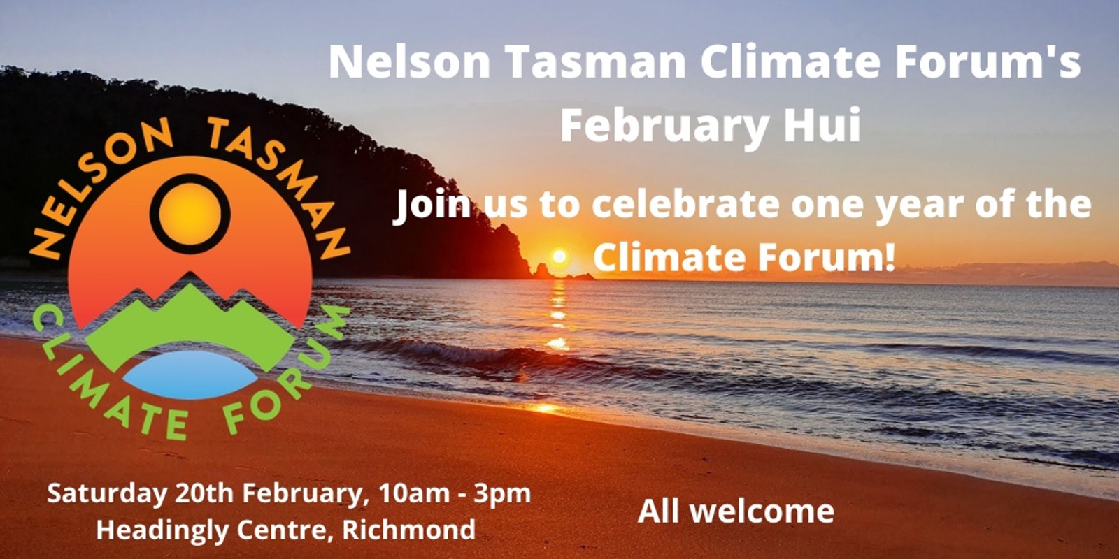 Banner image for Nelson Tasman Climate Forum February hui