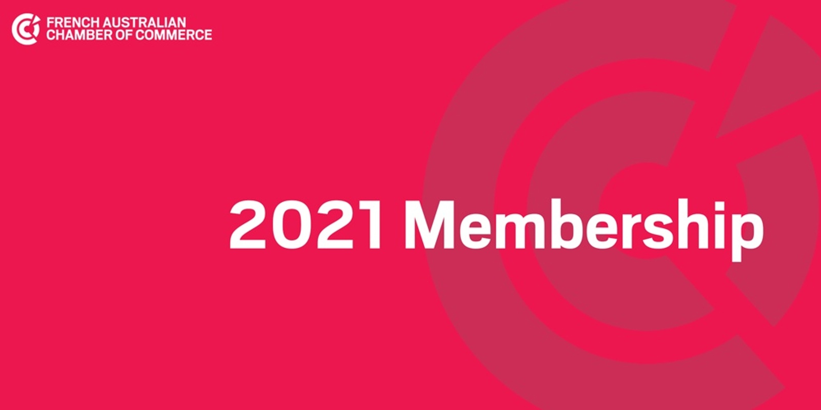 Banner image for FACCI | Membership Registration