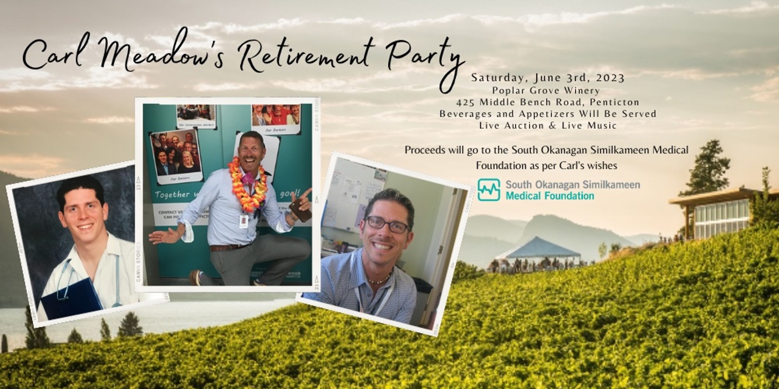 Banner image for Carl Meadows Retirement Party & Fundraiser