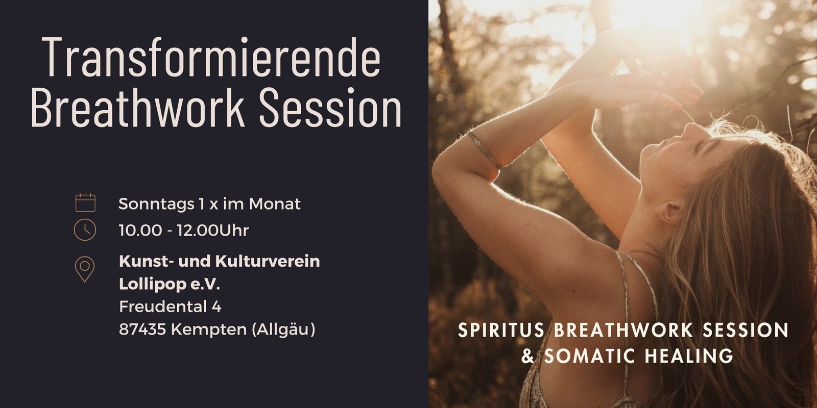 Banner image for Monatliche Breathwork Sessions in Kempten 