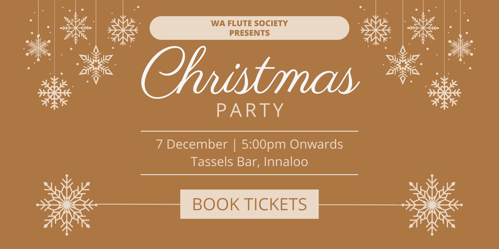 Banner image for WA Flute Society Christmas Party