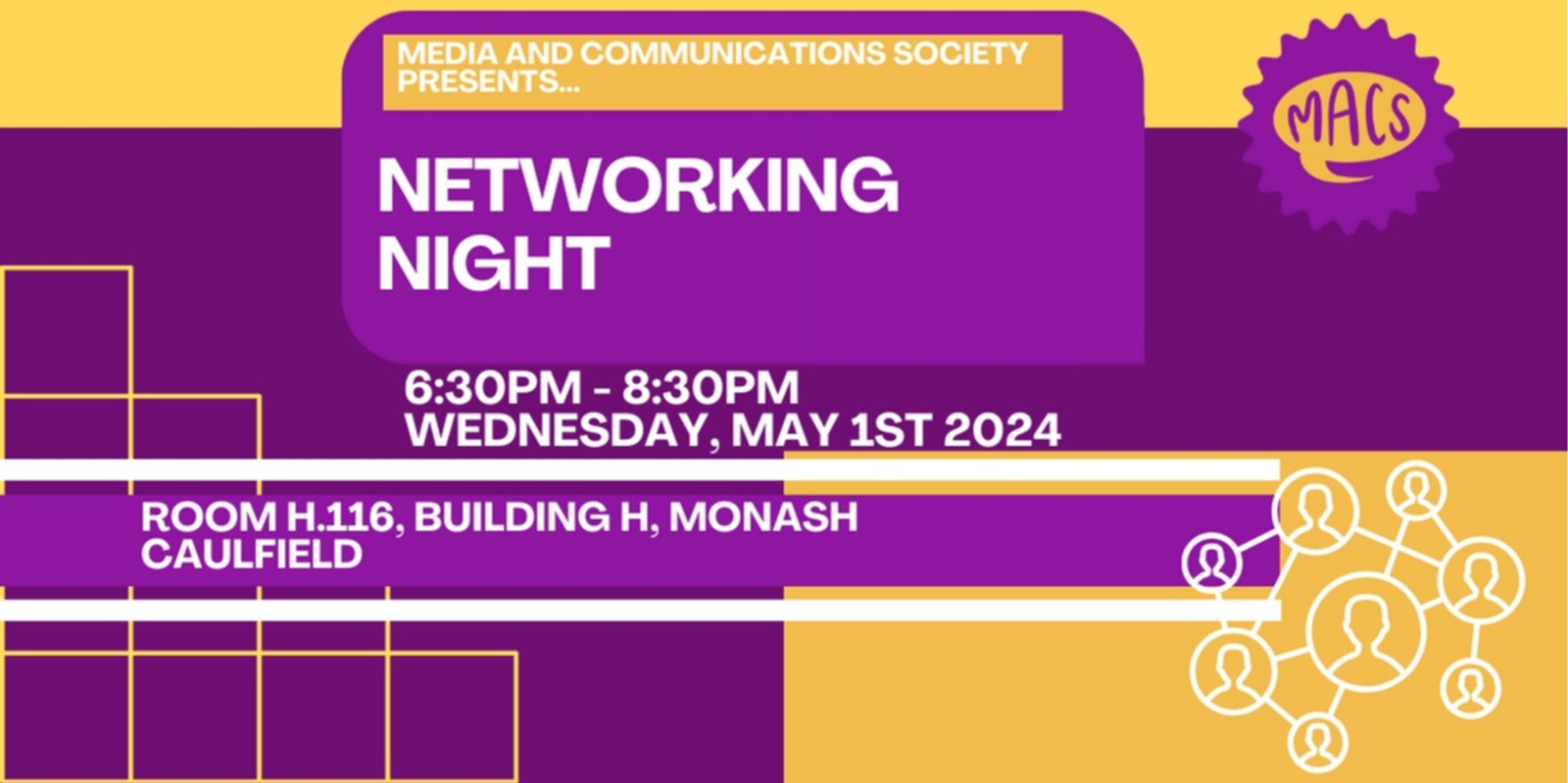 Banner image for MACS NETWORKING NIGHT