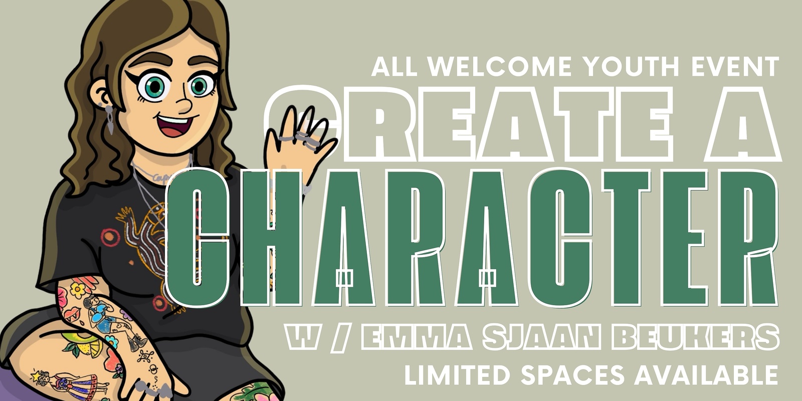 Banner image for Create A Character W / Emma Sjaan Beukers